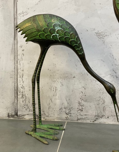 Paired sculptures "Herons"