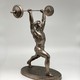 Antique sculpture "Weightlifter"