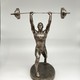 Antique sculpture "Weightlifter"