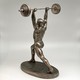 Antique sculpture "Weightlifter"