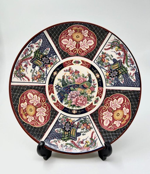 Vintage plate "Genji Carriage"