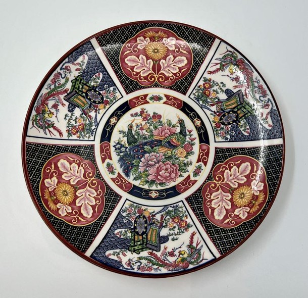 Vintage plate "Genji Carriage"