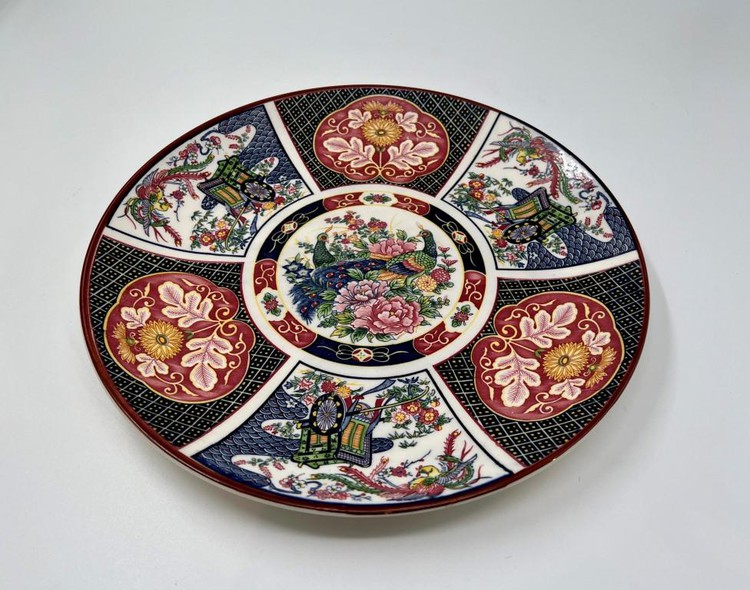 Vintage plate "Genji Carriage"