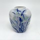 Vintage vase "Irises"