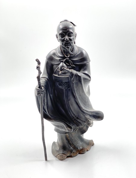 Antique sculpture
"Jyurojin with peach"