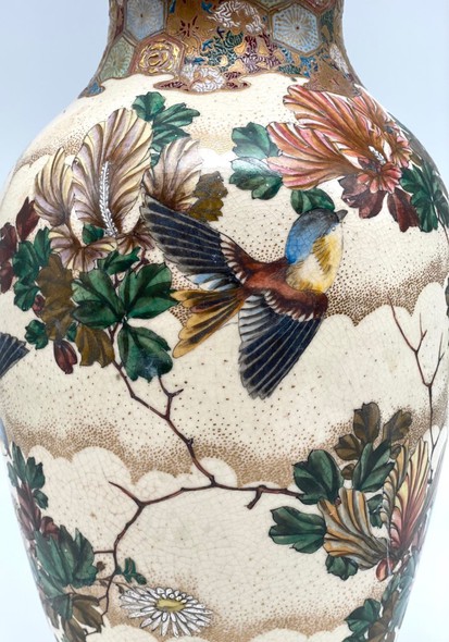 Antique vase
Satsuma, Japan, 19th century.