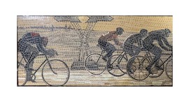 Mosaic "Cyclists"