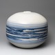 Rare vintage vase "Ice drift", Fujii Shumei