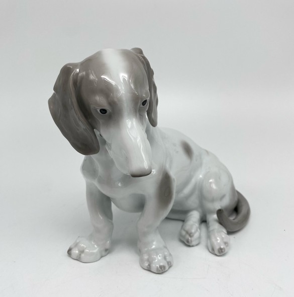 Antique figurine "Dachshund", Karl Enns