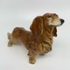 Antique figurine "Dachshund"