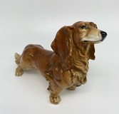 Antique figurine "Dachshund"