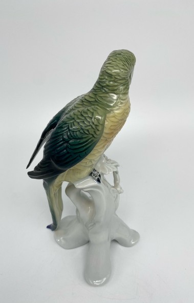 Antique Parrot sculpture