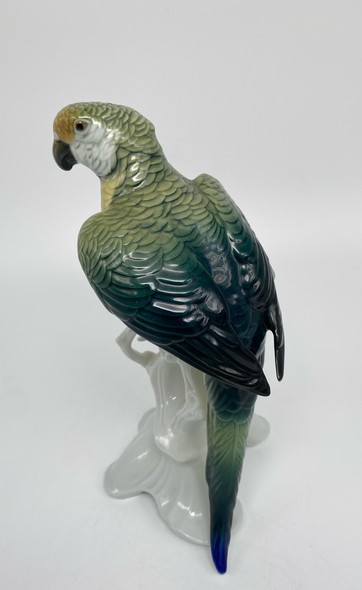 Antique Parrot sculpture