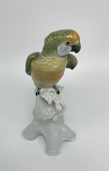 Antique Parrot sculpture