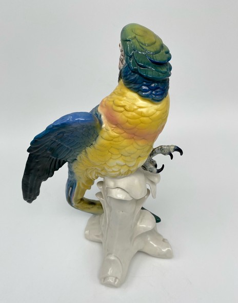 Antique Parrot sculpture