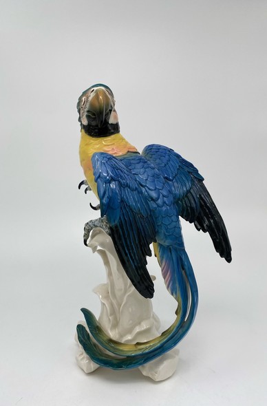 Antique Parrot sculpture