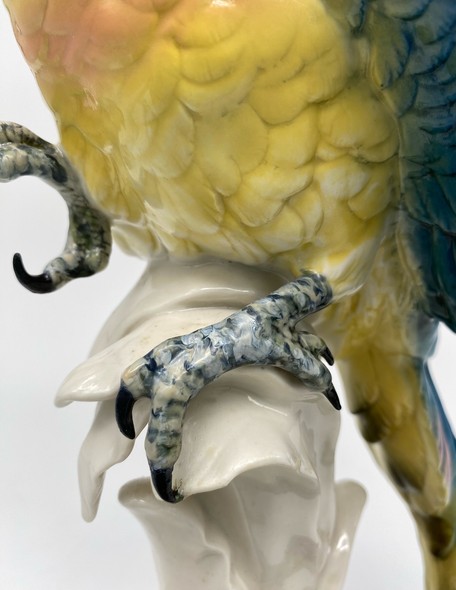 Antique Parrot sculpture