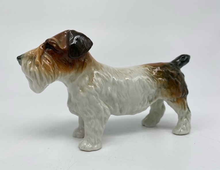 Antique sculpture "Terrier"