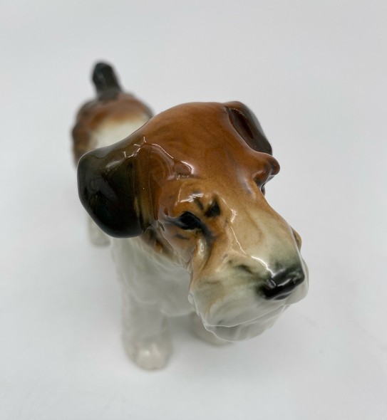 Antique sculpture "Terrier"