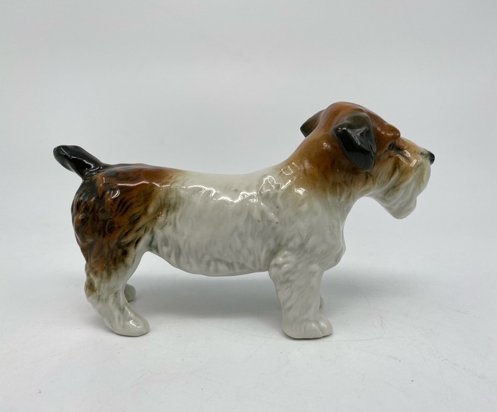 Antique sculpture "Terrier"