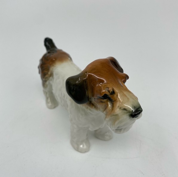 Antique sculpture "Terrier"