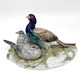 Antique sculptural composition "Pheasants"