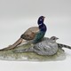 Antique sculptural composition "Pheasants"