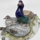 Antique sculptural composition "Pheasants"