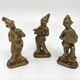 Antique sculptural composition "Three clowns"