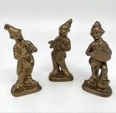 Antique sculptural composition "Three clowns"