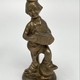 Antique sculptural composition "Three clowns"