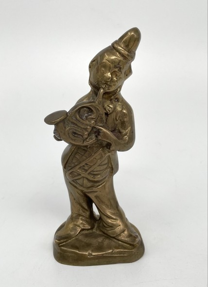 Antique sculptural composition "Three clowns"