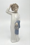 Antique statuette "Boy in pajamas"