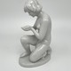 Antique statuette "Nude with water in her palms"