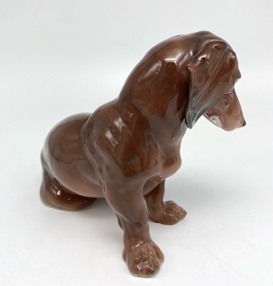 Antique figurine "Dachshund", Karl Enns