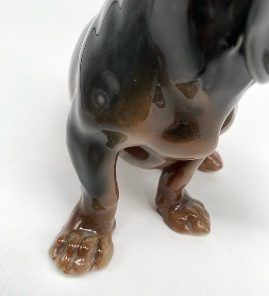 Antique figurine "Dachshund", Karl Enns