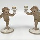 Antique candlesticks "Putti"