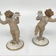 Antique candlesticks "Putti"