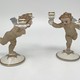 Antique candlesticks "Putti"