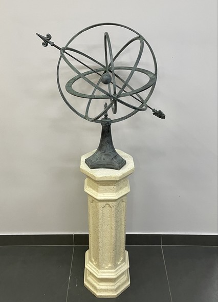 Antique sundial