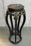 Antique chinoiserie pedestal