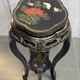 Antique chinoiserie pedestal