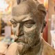 Big sculptural portrait "Felix Dzerzhinsky"