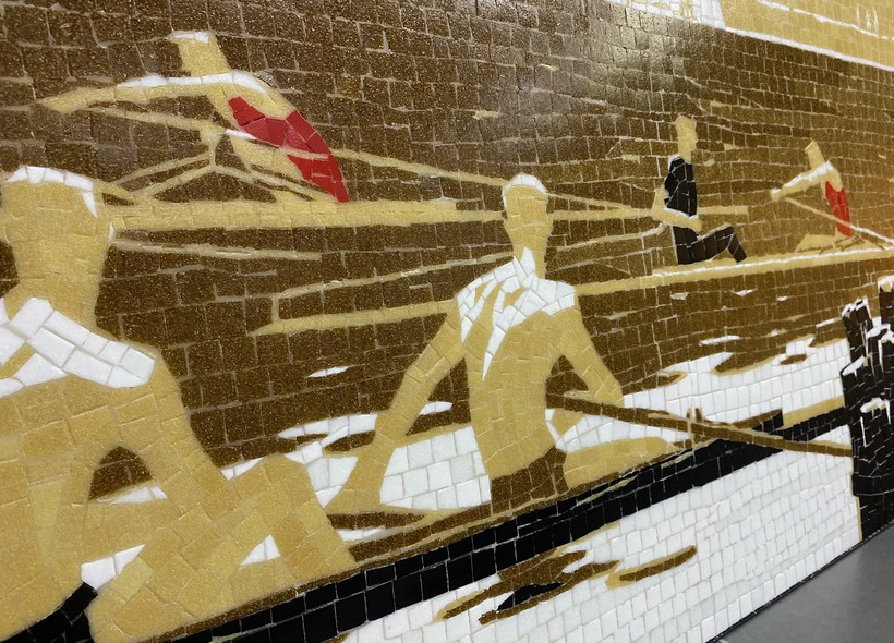 The Rowing Mosaic