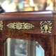 Antique pedestal display cases