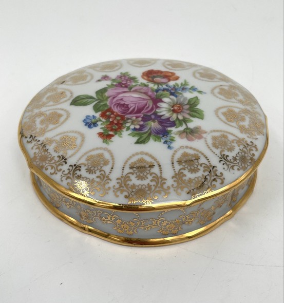 Vintage jewelry box, Limoges