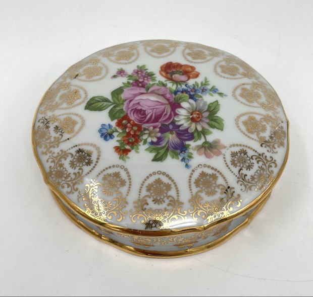 Vintage jewelry box, Limoges