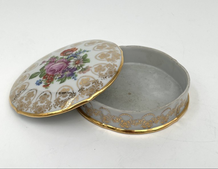 Vintage jewelry box, Limoges