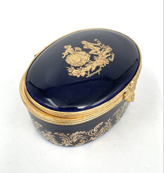 Vintage jewelry box, Limoges