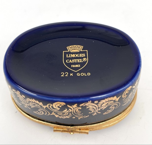 Vintage jewelry box, Limoges